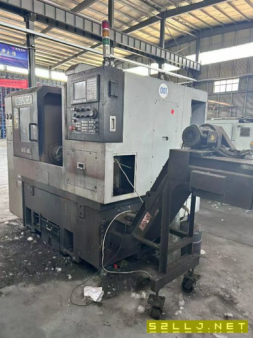 在位出售台湾原装胜杰SL-8数控车床一台、安装少用、8.