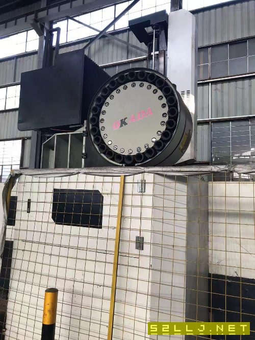 2020年12月南通永锠6025数控龙门，二线一硬，T型滑枕，发那科系统