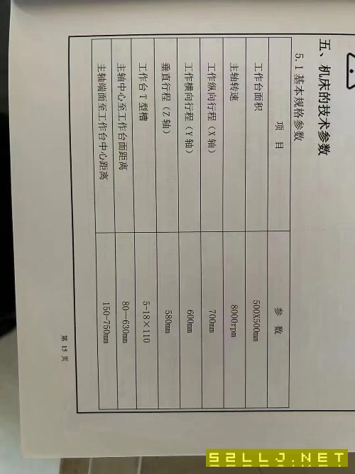 同款四台500卧式加工中心，BT40主轴，三轴线轨，主轴8.