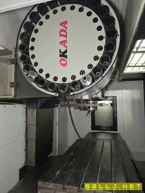江苏台牧1370加工中心，台湾御成BT50主轴，工作台1400.