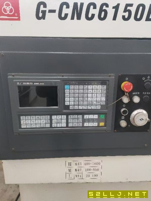 出售2013年广州机床厂产6150BX1000数控车，广数980TDB.