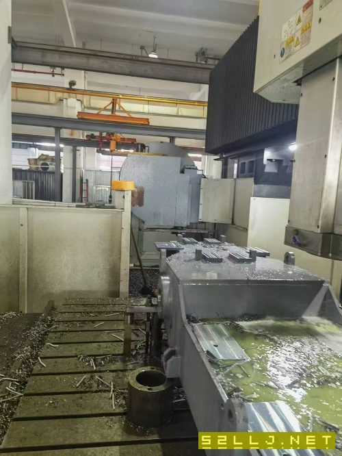 海天重型6036五面龙门加工中心，工作台3X6米，门宽3.6米，Z轴行程1.30米，.