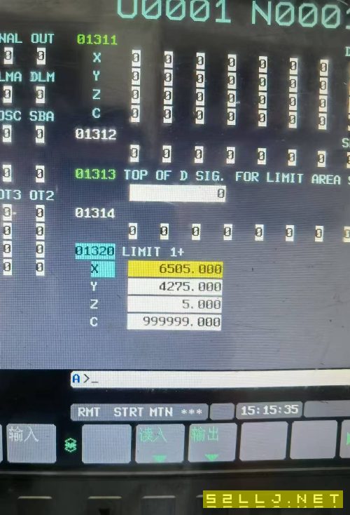 海天重型6036五面龙门加工中心，工作台3X6米，门宽3.6米，Z轴行程1.30米，.