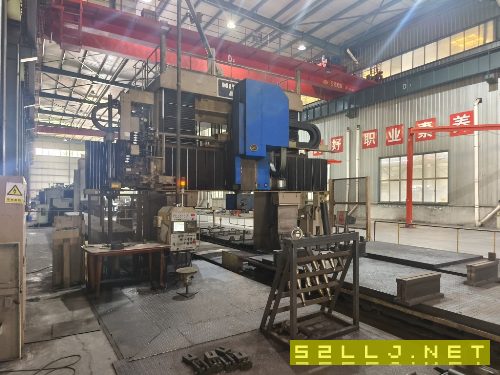 日立精机2650龙门立卧加工中心，双工交换作台，行程91.