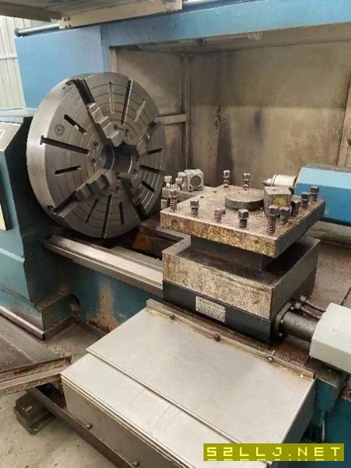 福州机床数控卧车CK6180，回转直径800mm，加工长度400.