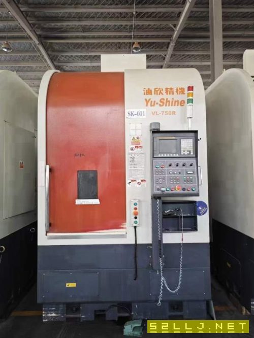 同款4台台湾油欣750数控立车，配发那科TF系统，X轴带.