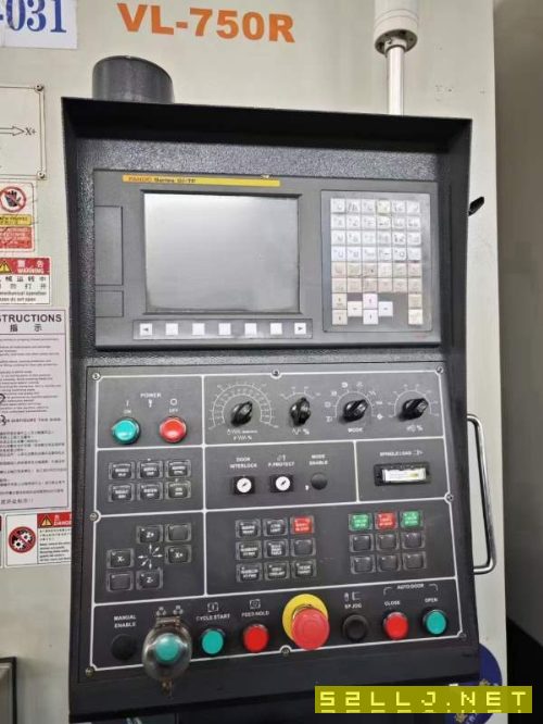 同款4台台湾油欣750数控立车，配发那科TF系统，X轴带.