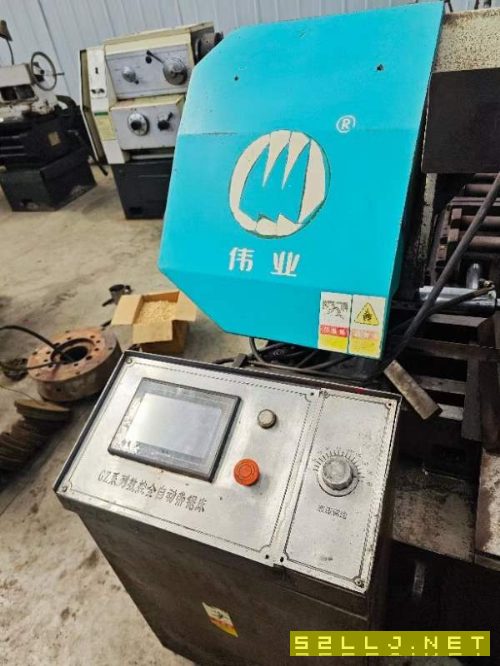 出售2012年浙江伟业产GZ4228全自动带锯，完好在用。