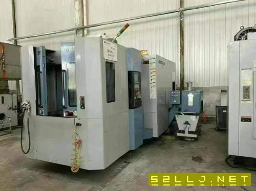 还剩后1台韩国斗山HP4000卧式加工中心，系统法纳克31i.