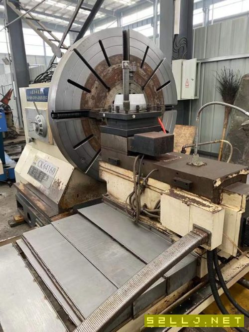 普利森数控端面车床64160，回转直径1600MM，加工长度5.