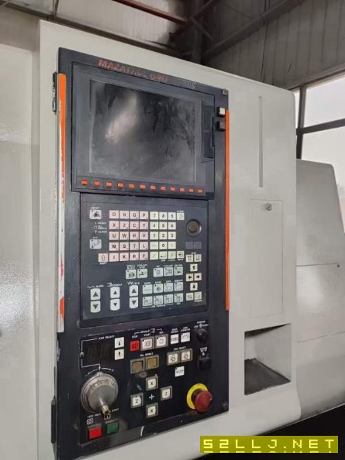 马扎克QTN200-1000U斜轨车床回转直径：675mm加工直径.
