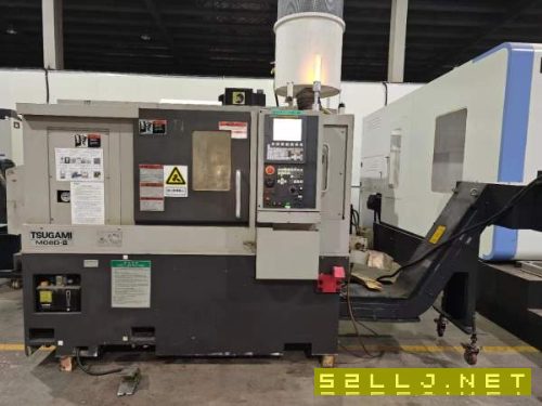 2018年日本津上M08D-车铣复合，发那科TF系统，8寸卡盘.