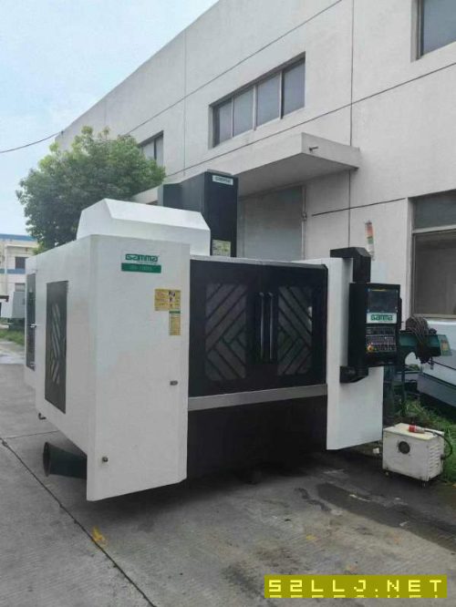 湾台珈H玛V1000L重型加工中心三轴柱滚导轨.发那科0i-M.