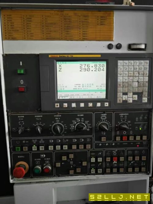 油机立车YV-800ATC，日本FANUC系统，旋径1000，切削直.