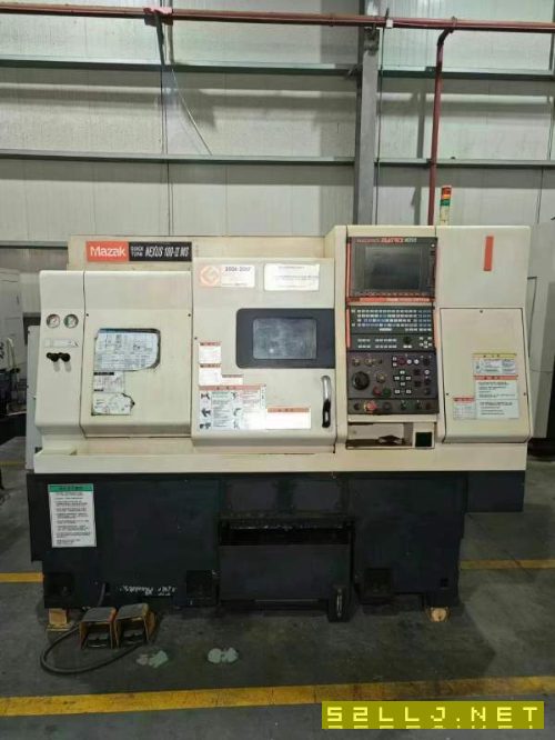 日本原装马扎克双主轴车铣复合QTN100MS，6寸主轴带对.