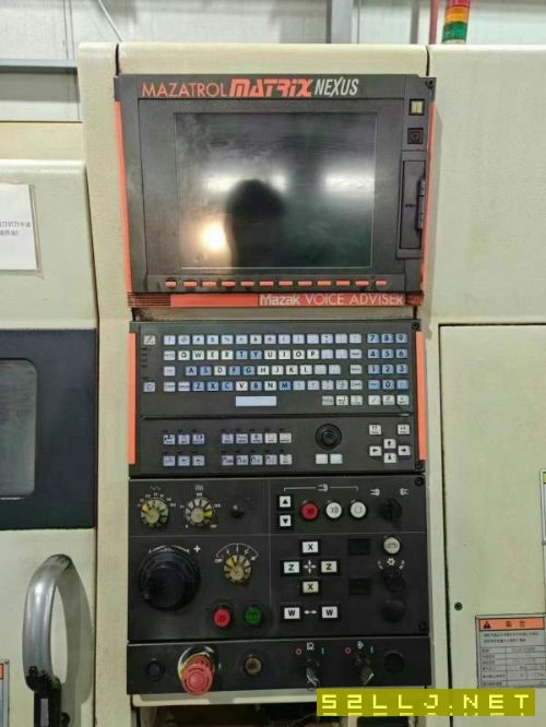 日本原装马扎克双主轴车铣复合QTN100MS，6寸主轴带对.