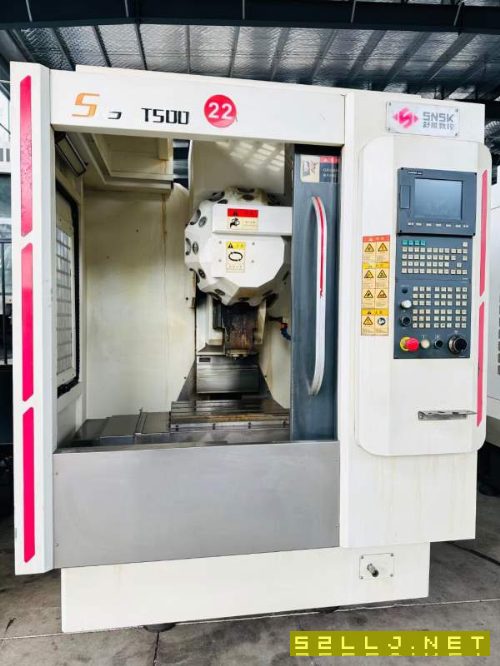2019年后2台精品舒能T500钻攻中心，新代22MA全套，主.