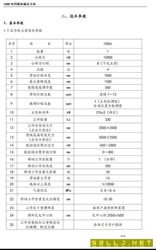 1000吨冲床，全新四点，可换大台面工作台，西门子电控.