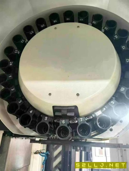 2022年伽玛600双工作台立加，发那科MF系统，@电机驱动.