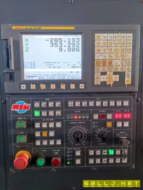出售重型1160两线一硬南京新浙60VsP加工中心发那科MF.