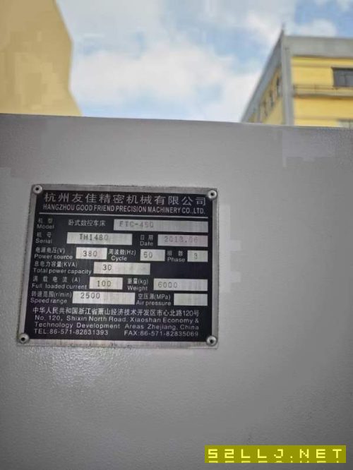 台湾友佳FTC450数控车，两轴THk重型线规同款12台，回.