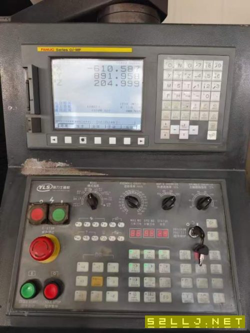 仓库新到一台雅力士2518发那科MF系统两线一硬导轨皮带.