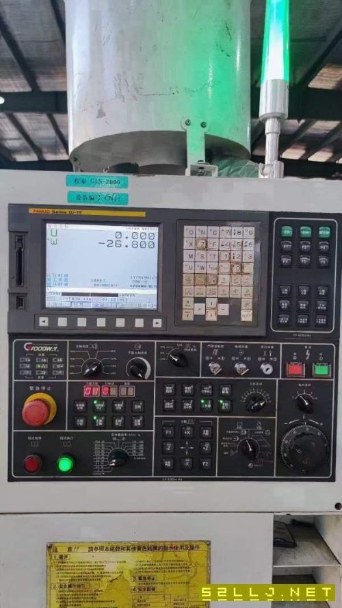 程泰GLS-2000斜轨车床、发那科TF