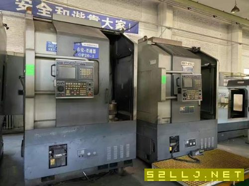 同款8台韩国原装威亚500数控立车，配A2-11主轴加工直.