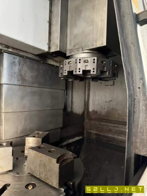3台，友佳FVT600数控立车，18寸液压卡盘，12工位刀塔.