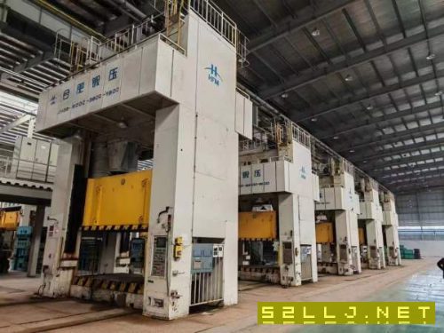 长沙工厂在位合肥锻压2800吨冲压线一条00台面3.6米x1..