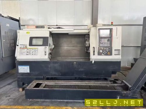 马扎克QTN200-1000U斜身车床回转直径：675mm加工直径.