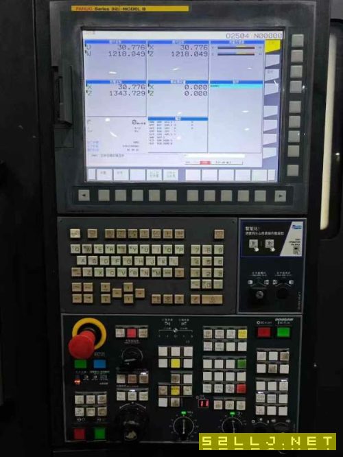盐城工厂刚刚拿下韩国原装斗山PUMA800L数控车床，主轴.