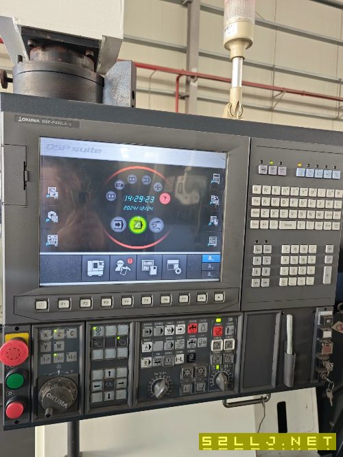 2019年准新北一大隈LBR-370数控车床，X轴行程260mm