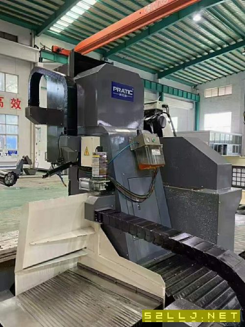 后1台。降价处理。普拉迪4500型材机，铸铁加宽床身