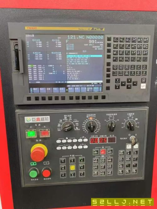 准新机，巨高重型850H加工中心1台，