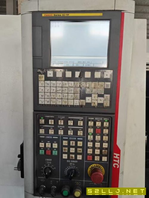2019年沈阳HTC3630数控斜轨车，发那克0i-TF系统，8寸.