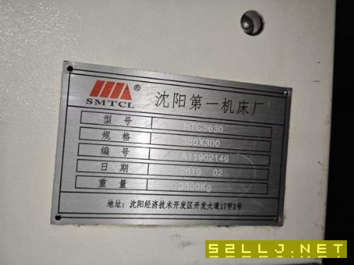2019年沈阳HTC3630数控斜轨车，发那克0i-TF系统，8寸.