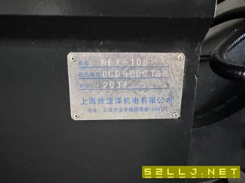 台湾龙泽108刀塔车床发那科系统，双轴滚柱线轨，8寸卡.
