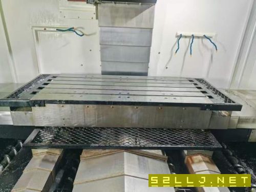 2021年7月准新台湾珈玛HV-1400L加工中心，重型机自重9.