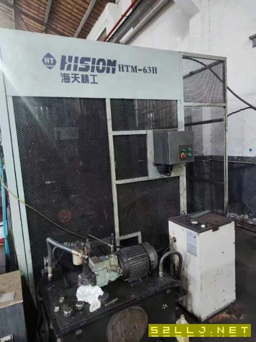 海天精工HTM-630卧式加工中心630双交换工作台，三轴硬.