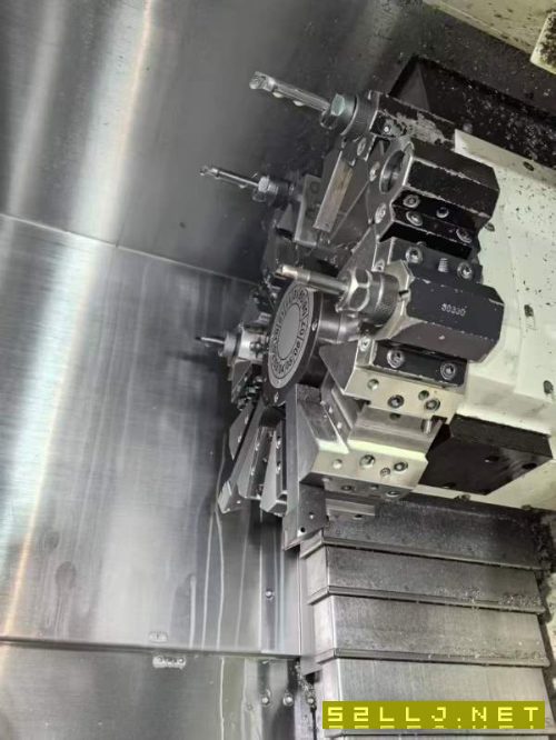 9新马扎克QTE200L数控车床回转直径580mm加工直径280mm.