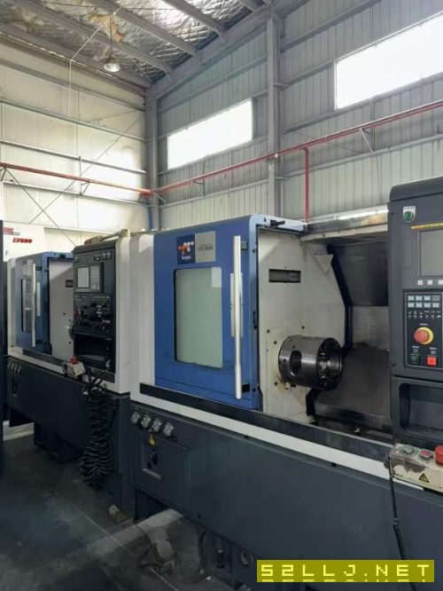 台湾原装进口东台TCS2000数控车床,8寸SMW液压分度卡.