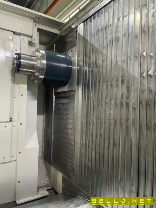 台湾美奇林MBM-500卧加双工位，40-60把刀库主轴HSK63.
