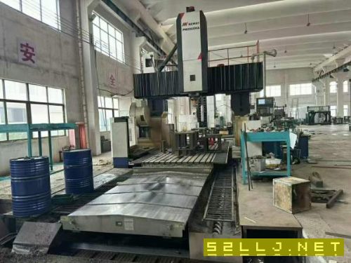 大美江西刚刚买下纽威6032龙门加工中心，工作台2米6米.