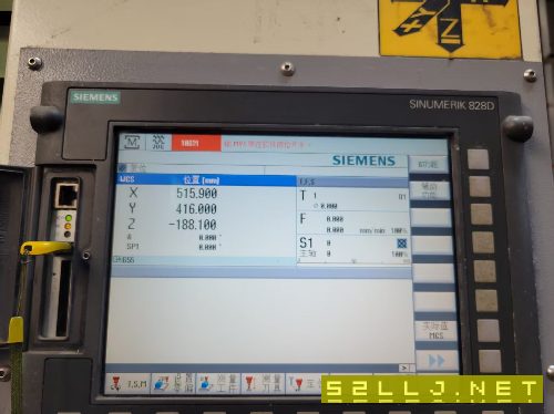 17年力劲TC510钻攻机，加工中心，行程510420，主轴BT3.