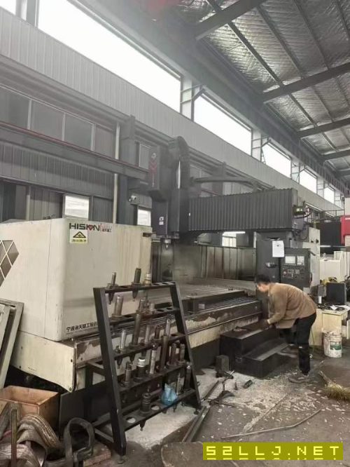 南通工厂在位海天3023龙门发科那系统两一线硬导轨