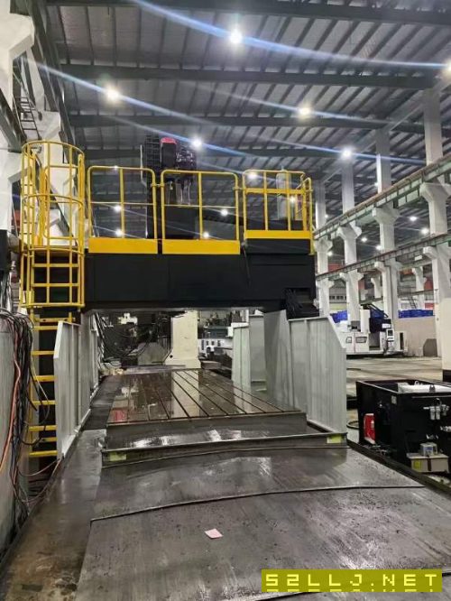 海天6028数控龙门工作台62米，门宽2.8米，两线一硬，B.