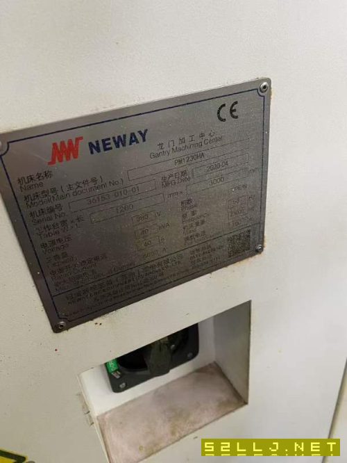 刚刚买下纽威PM1230数控龙门铣床，三轴行程X/Y/Z，320.