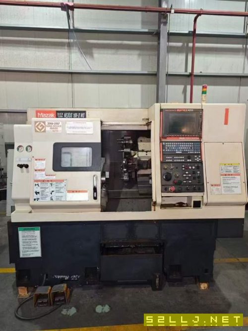 日本原装马扎克QTN-100MS，双主轴车铣复合