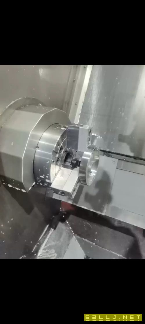 宝鸡CK50S数控车床发那科系统，加工长度500mm。